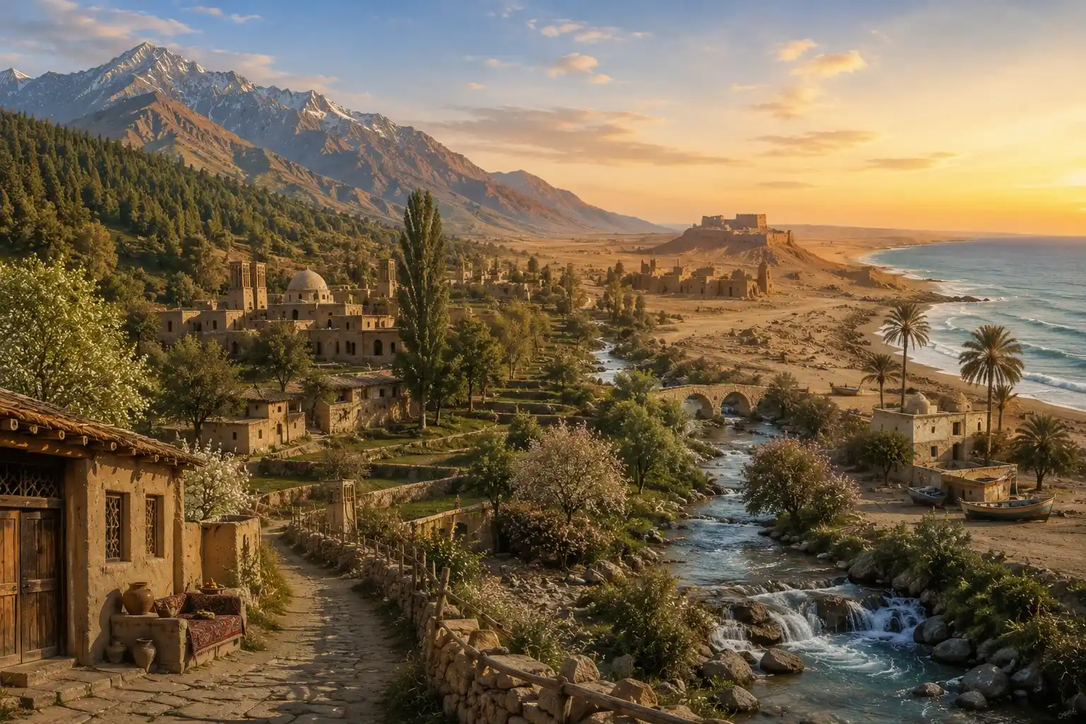 نمای روستا